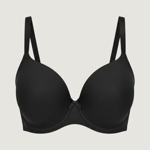 #216 Black Womens Emily Johnson 44DD Full Coverage Contour T-Shirt Bra